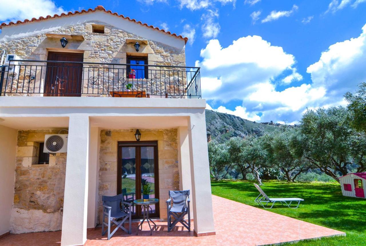 Villa Anastasia Luxe With Top Wifi, Bbq & Amazing Views Киссамос Экстерьер фото
